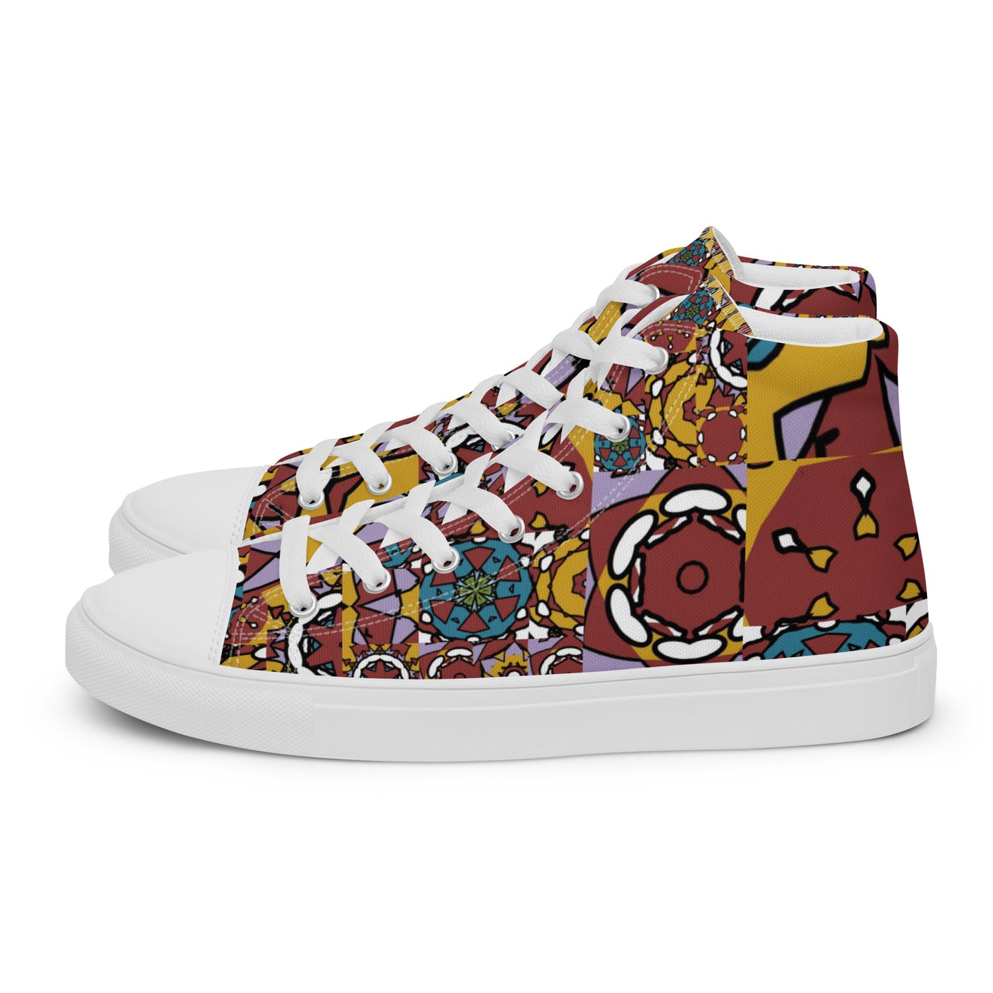 Women’s high top canvas shoes