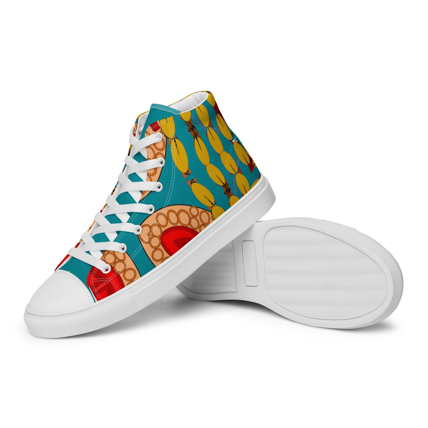 Women’s high top canvas shoes