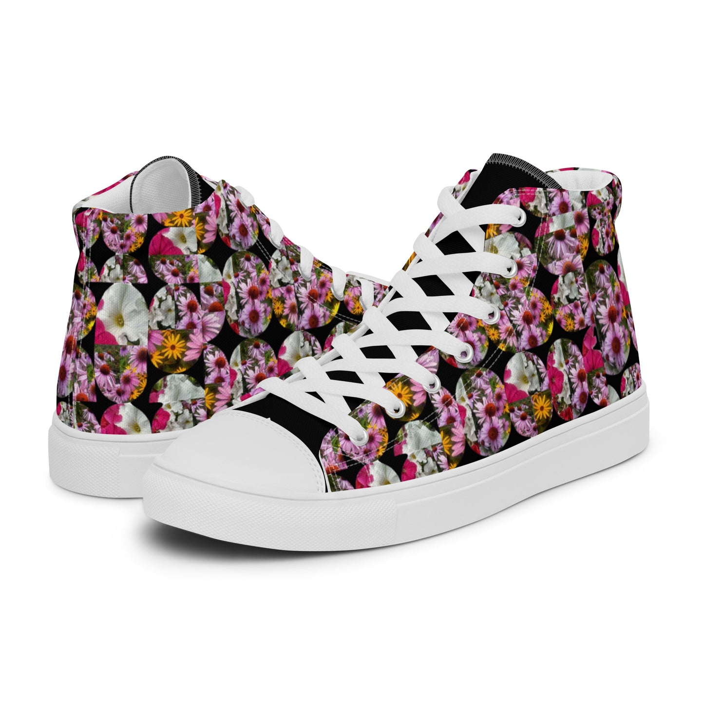 Women’s high top canvas shoes