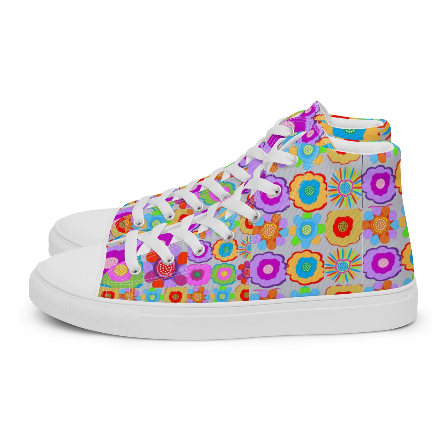 Women’s high top canvas shoes