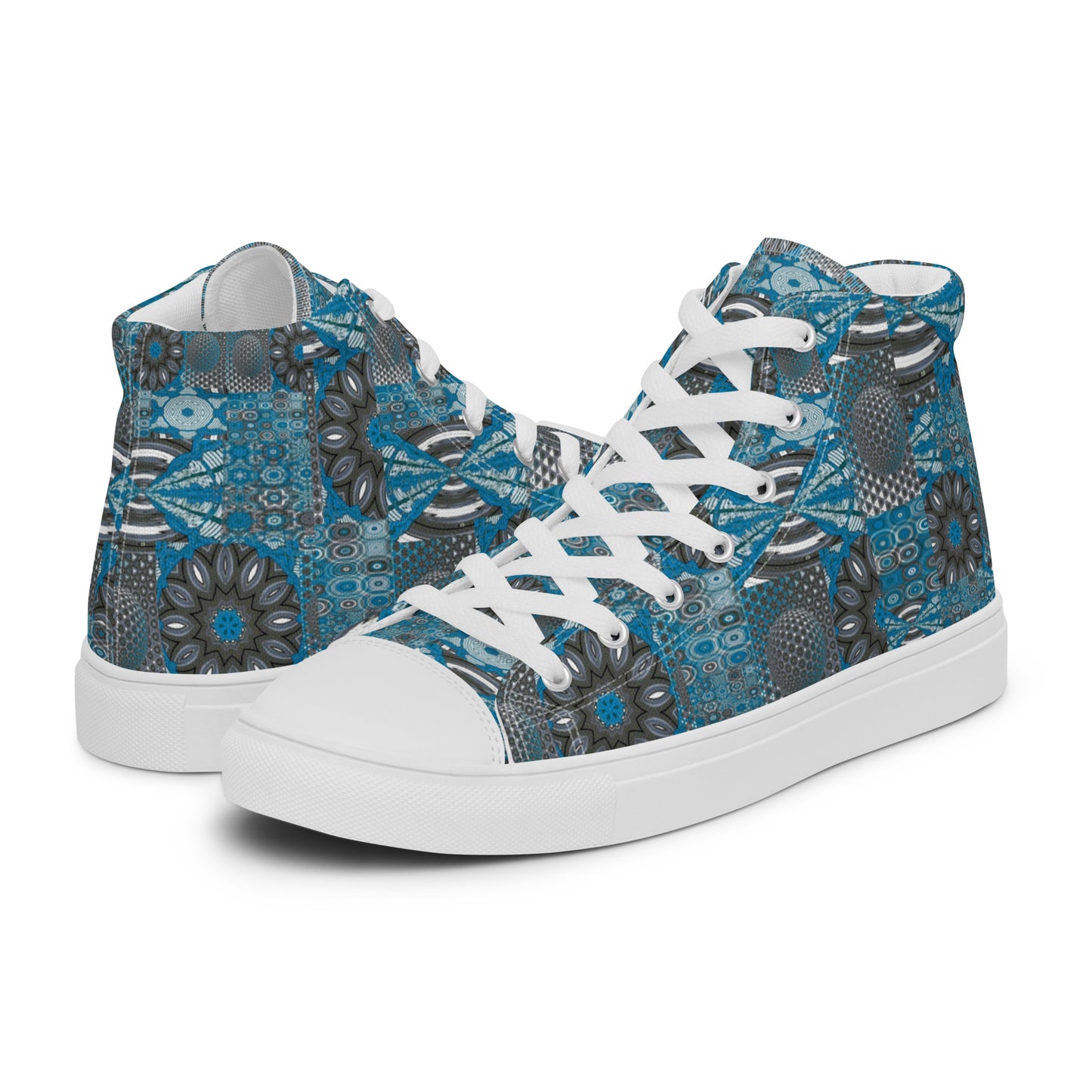 Women’s high top canvas shoes