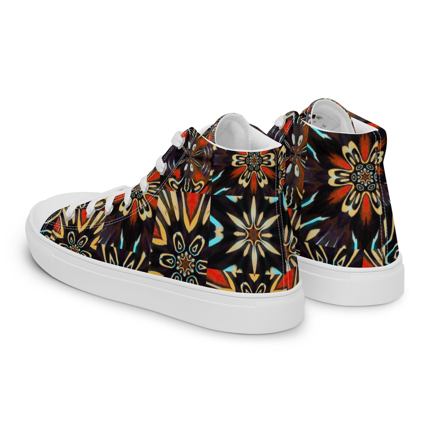 Women’s high top canvas shoes