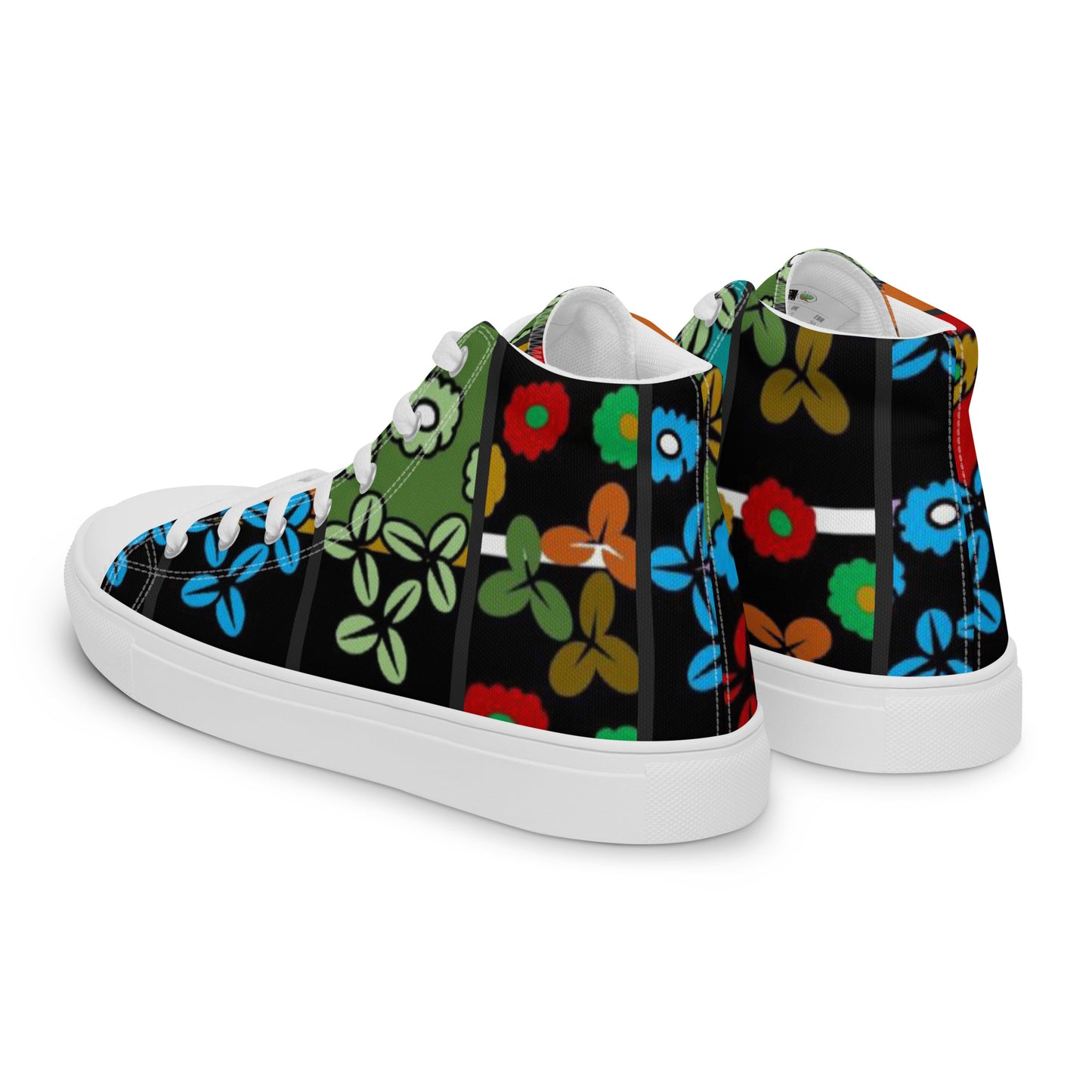 Women’s high top canvas shoes