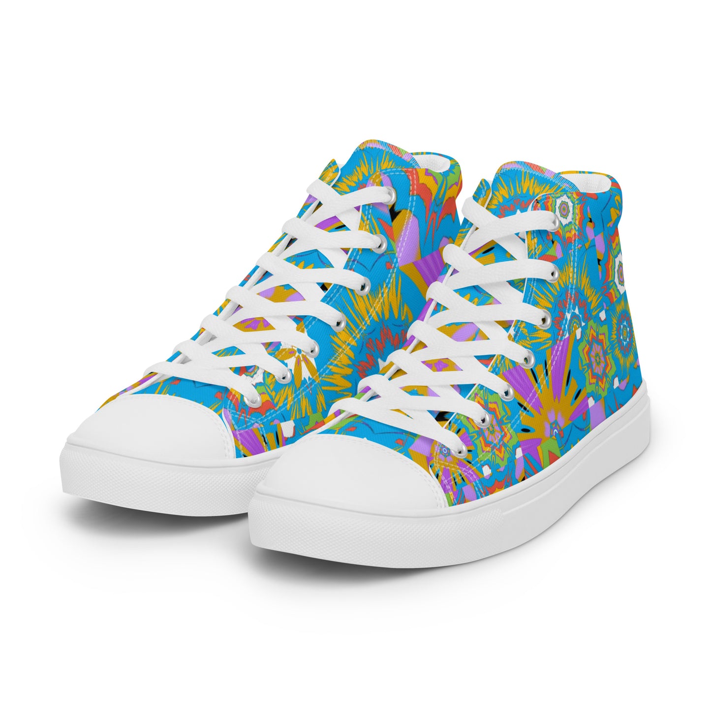 Women’s high top canvas shoes