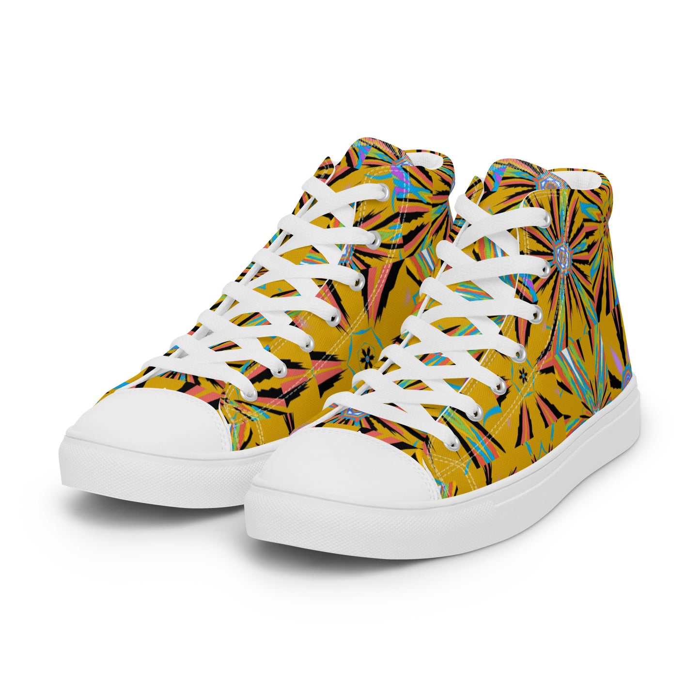 Women’s high top canvas shoes