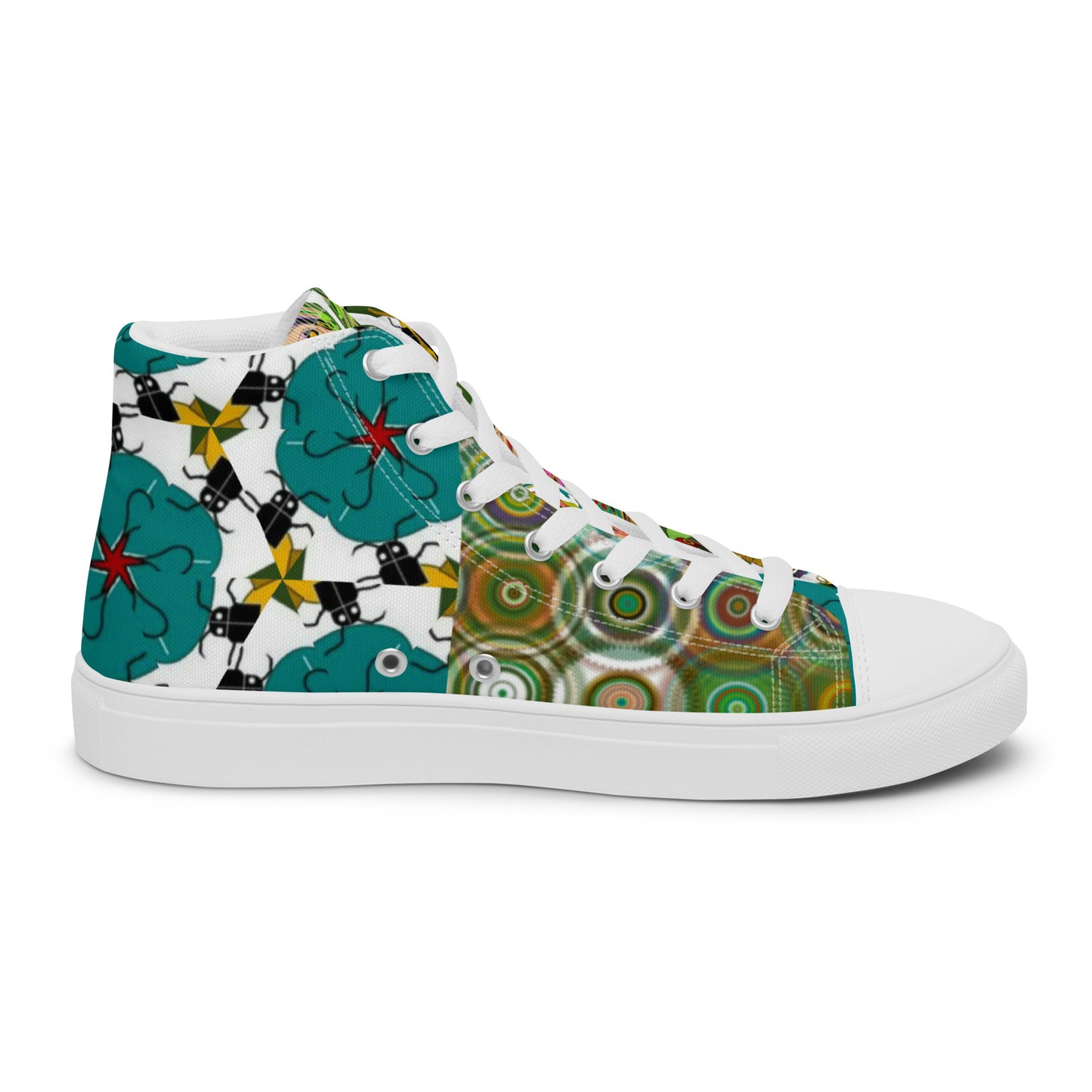 Women’s high top canvas shoes