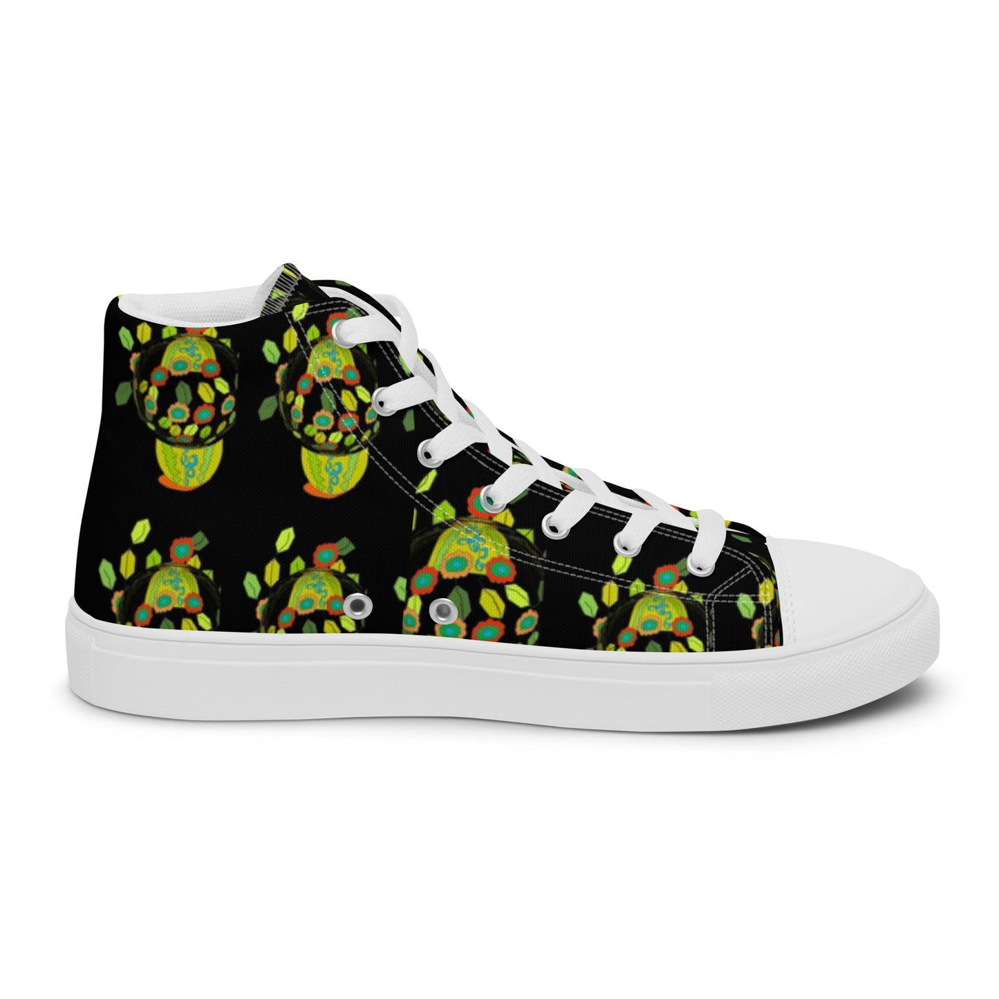 Women’s high top canvas shoes