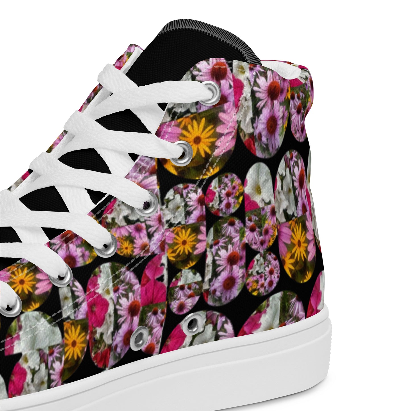 Women’s high top canvas shoes