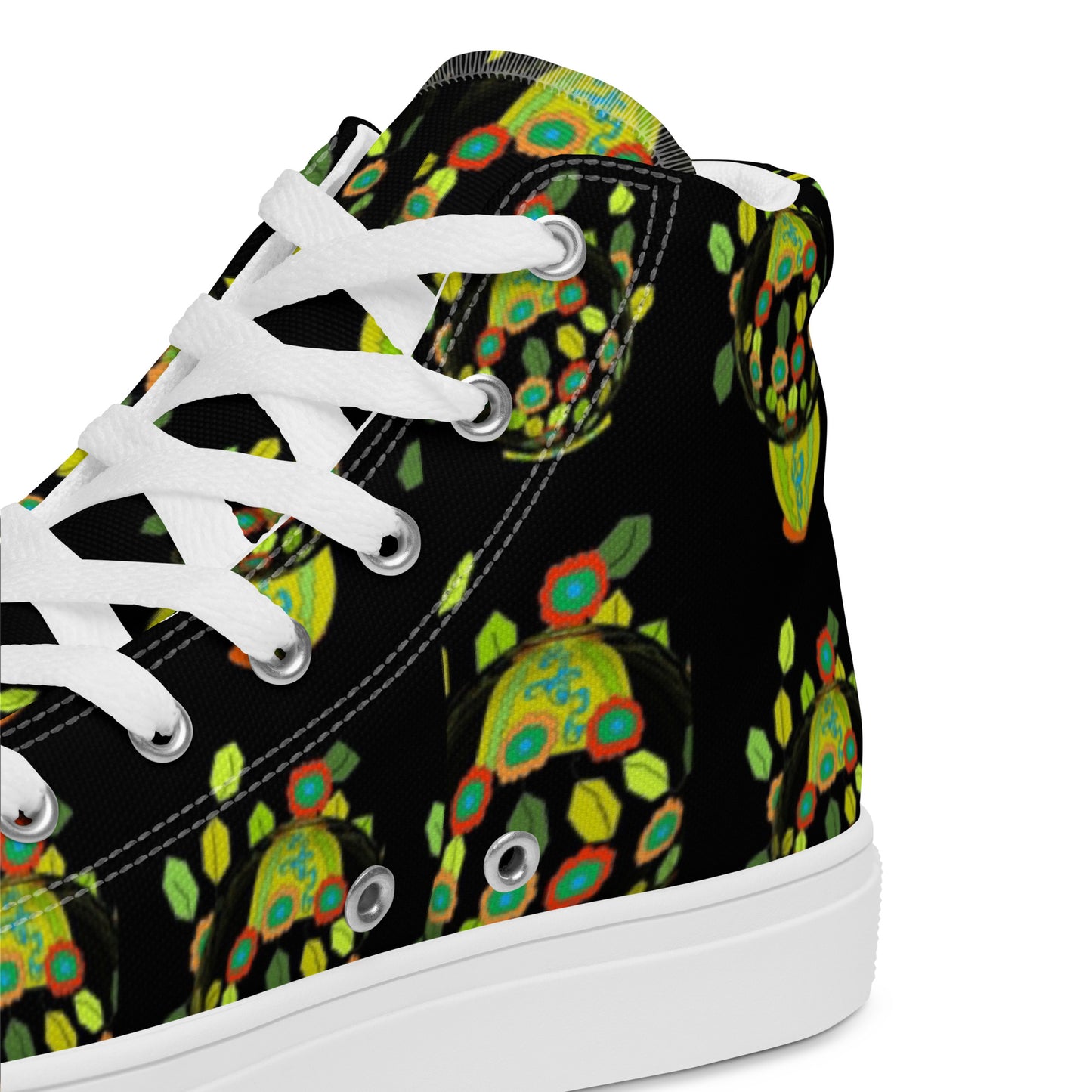 Women’s high top canvas shoes