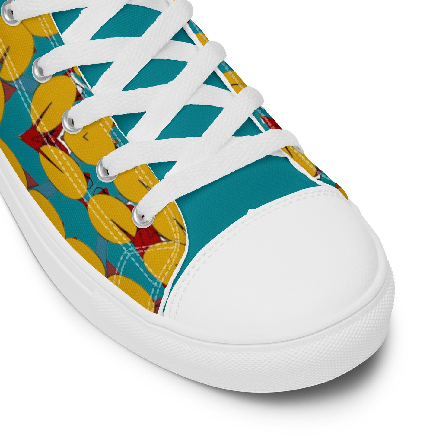 Women’s high top canvas shoes