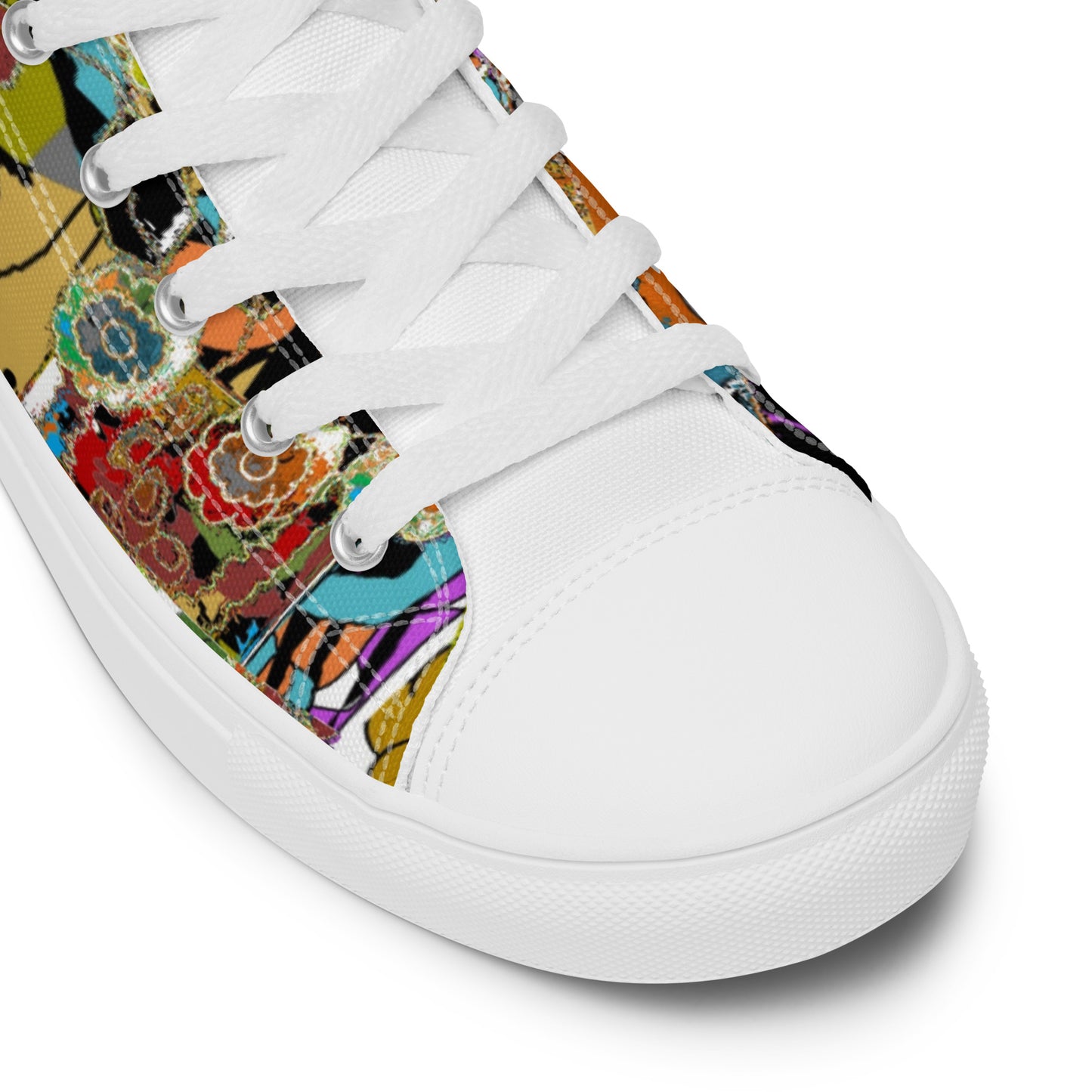 Women’s high top canvas shoes