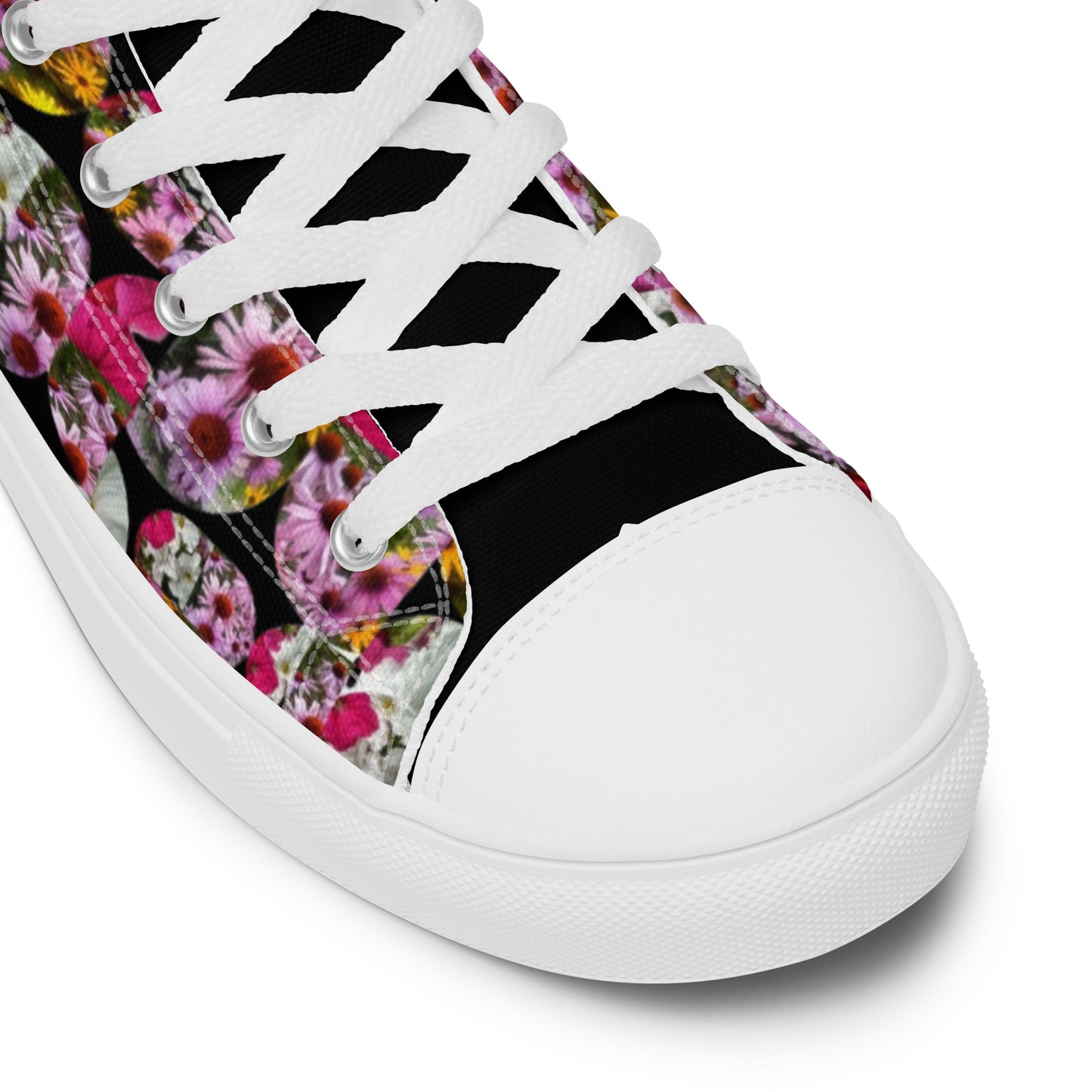 Women’s high top canvas shoes