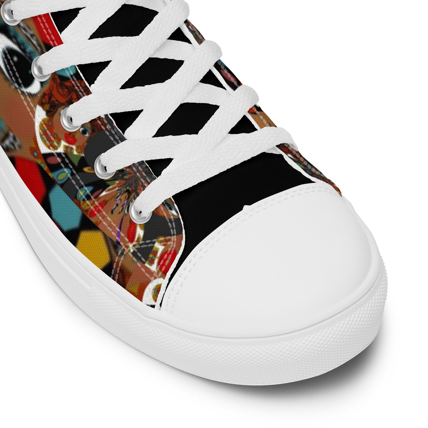 Women’s high top canvas shoes