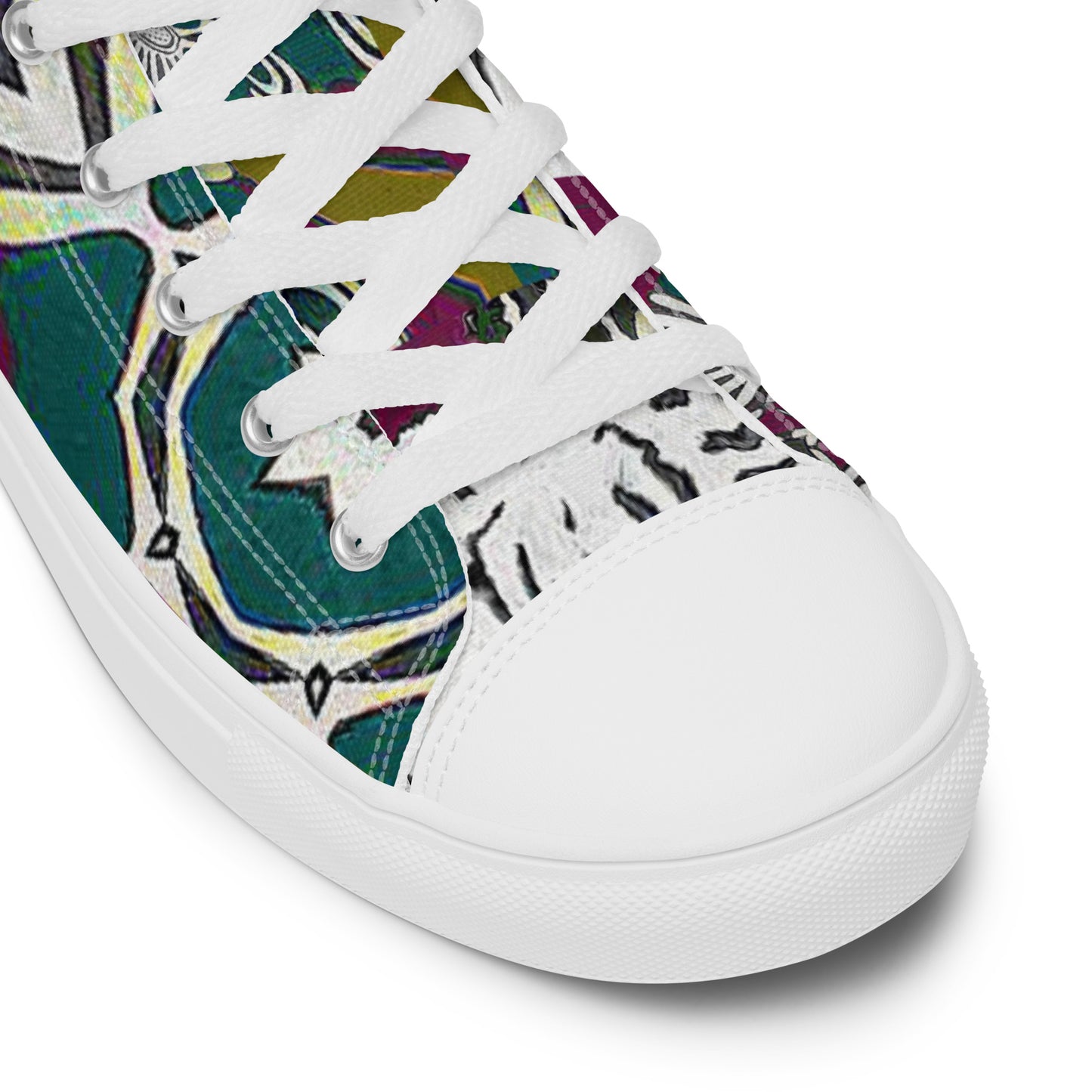 Women’s high top canvas shoes