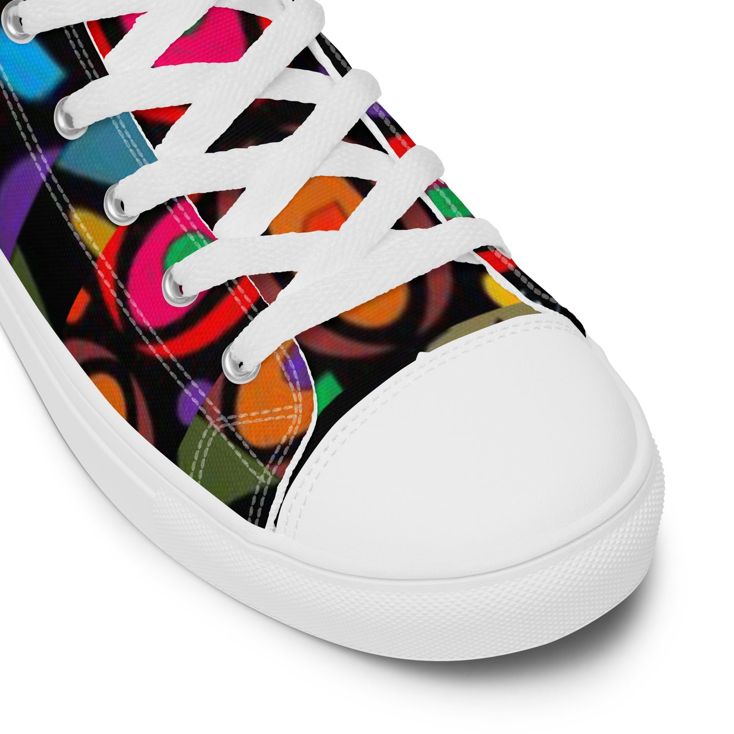Women’s high top canvas shoes