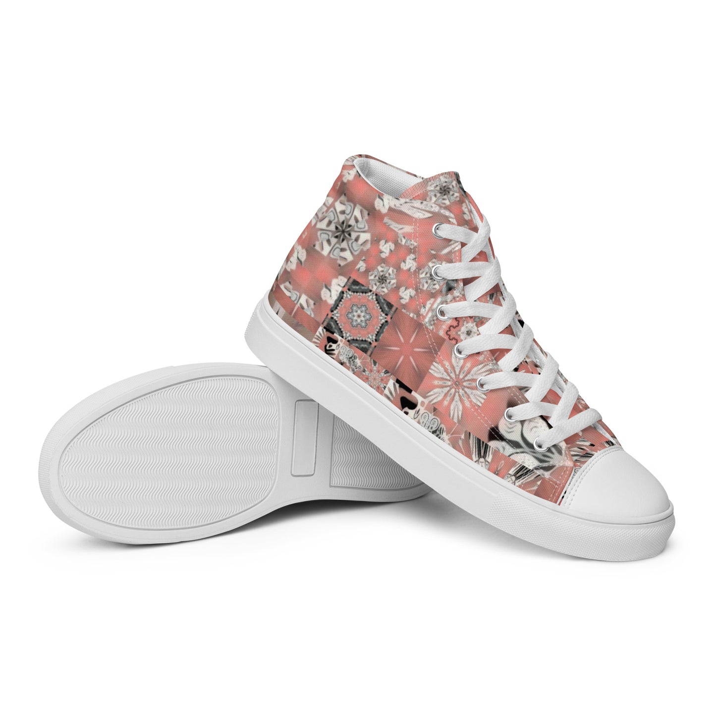 Women’s high top canvas shoes