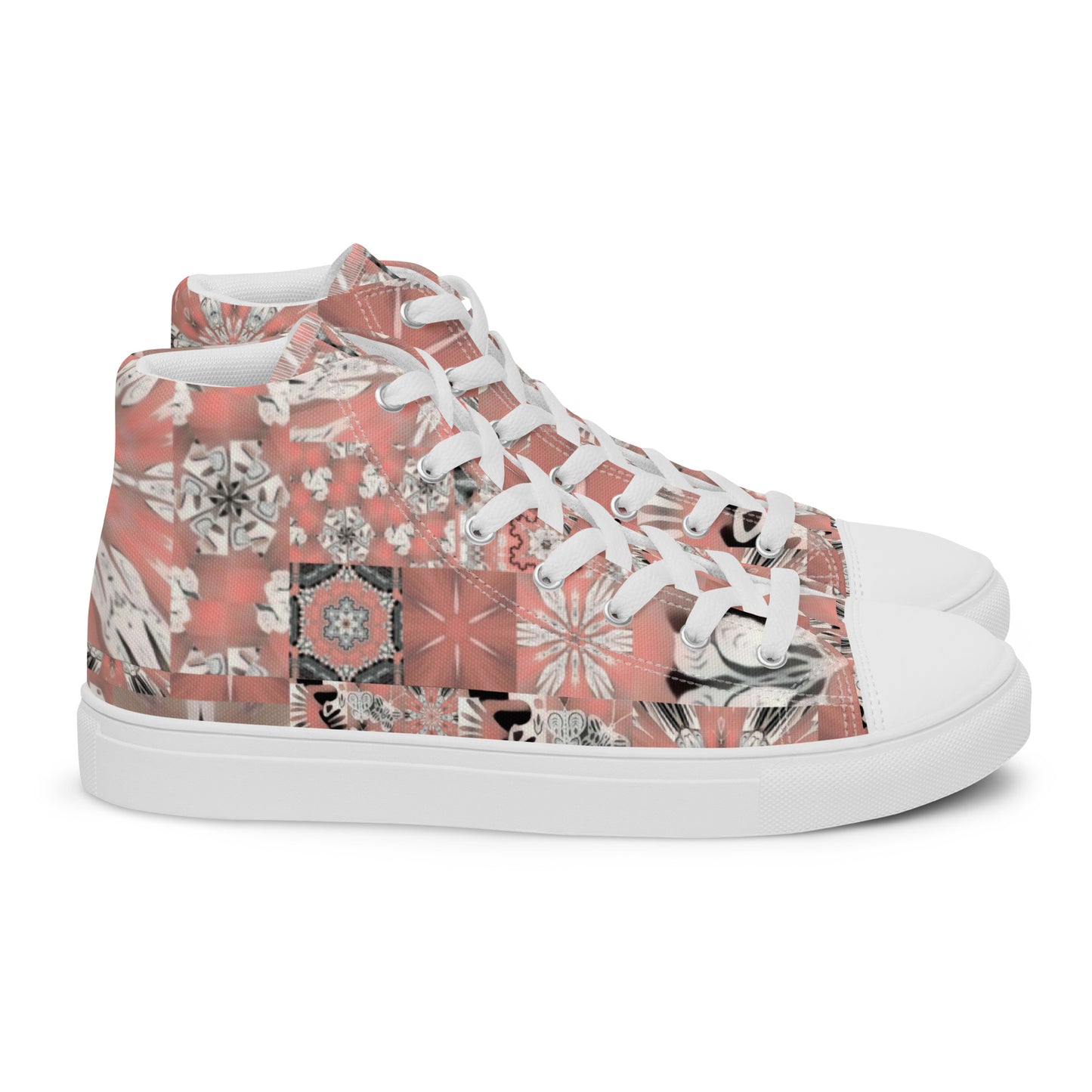 Women’s high top canvas shoes