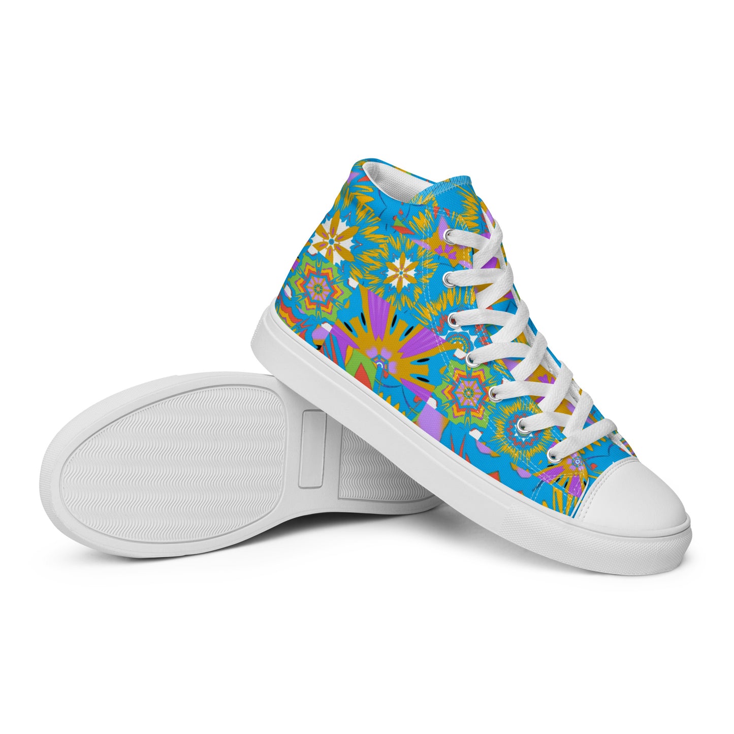 Women’s high top canvas shoes