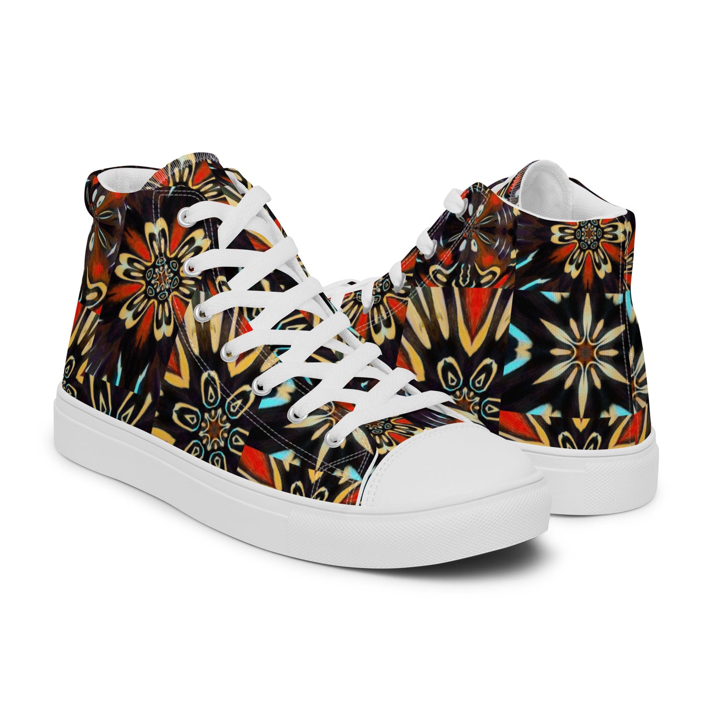 Women’s high top canvas shoes