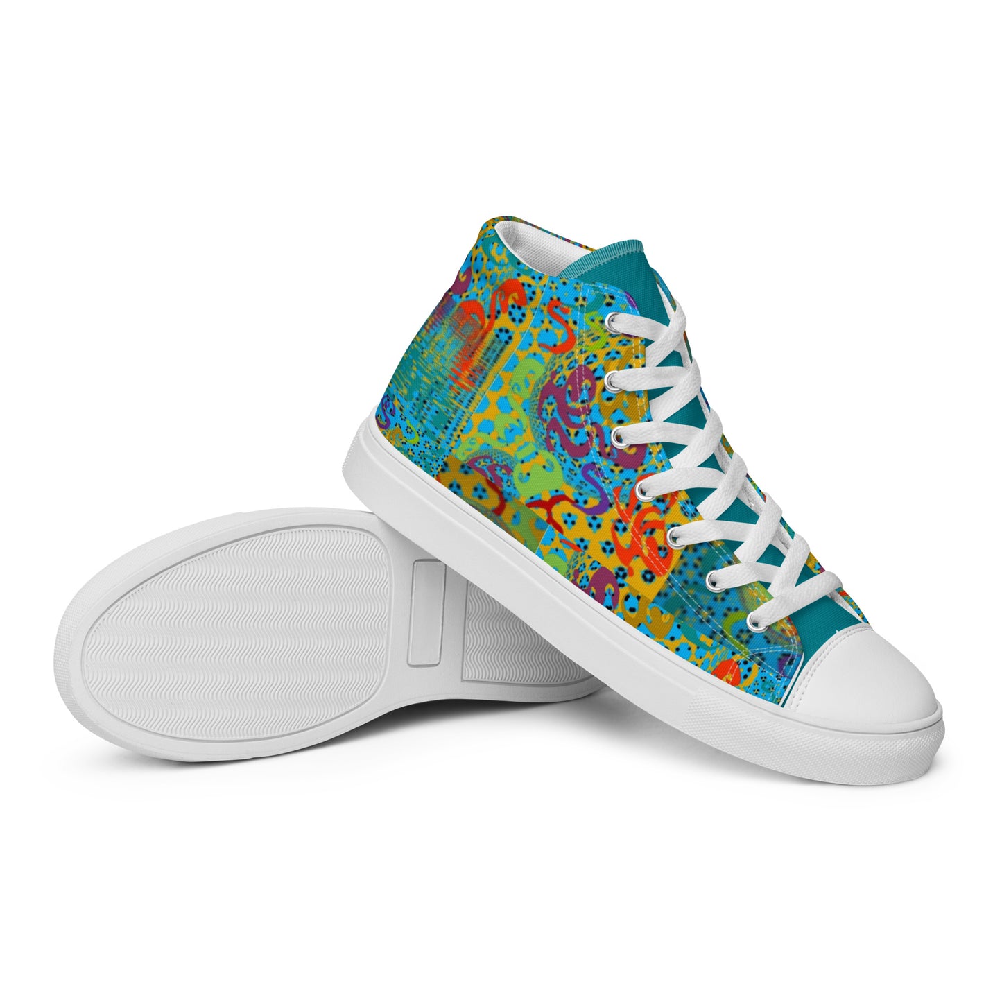 Women’s high top canvas shoes
