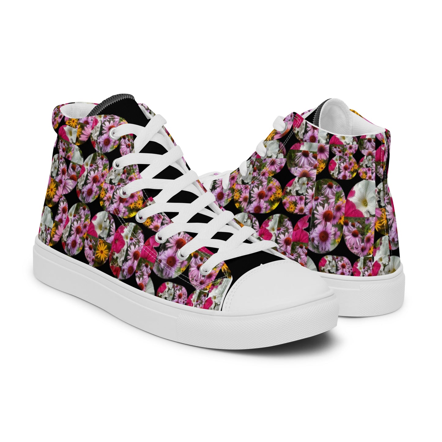 Women’s high top canvas shoes