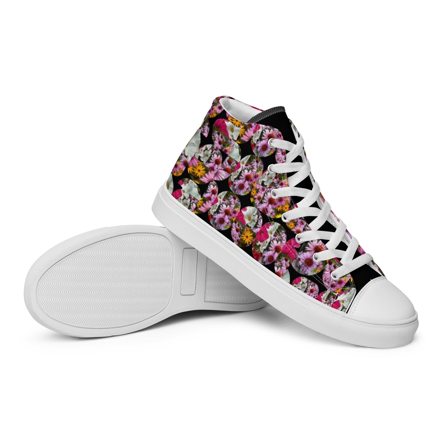 Women’s high top canvas shoes