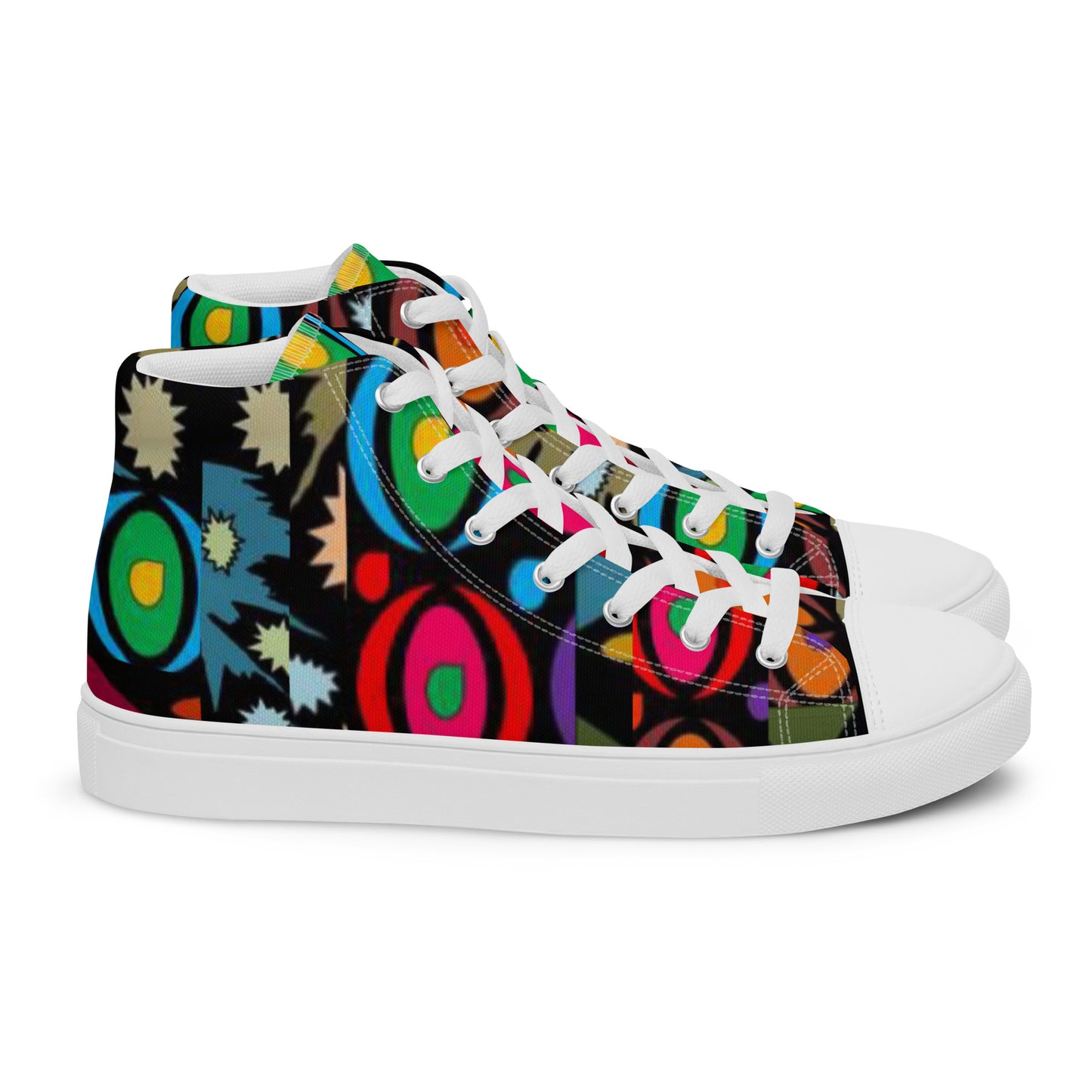 Women’s high top canvas shoes