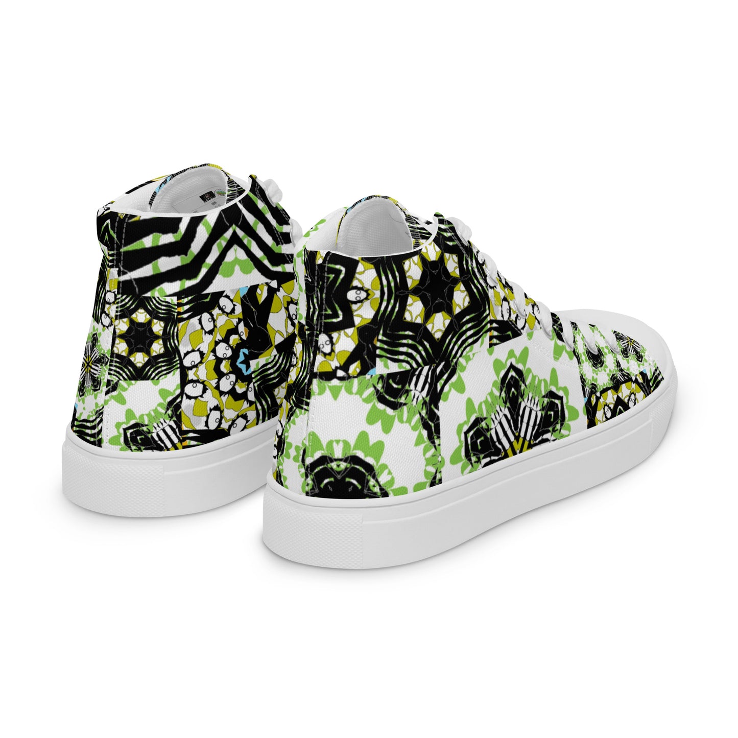 Women’s high top canvas shoes