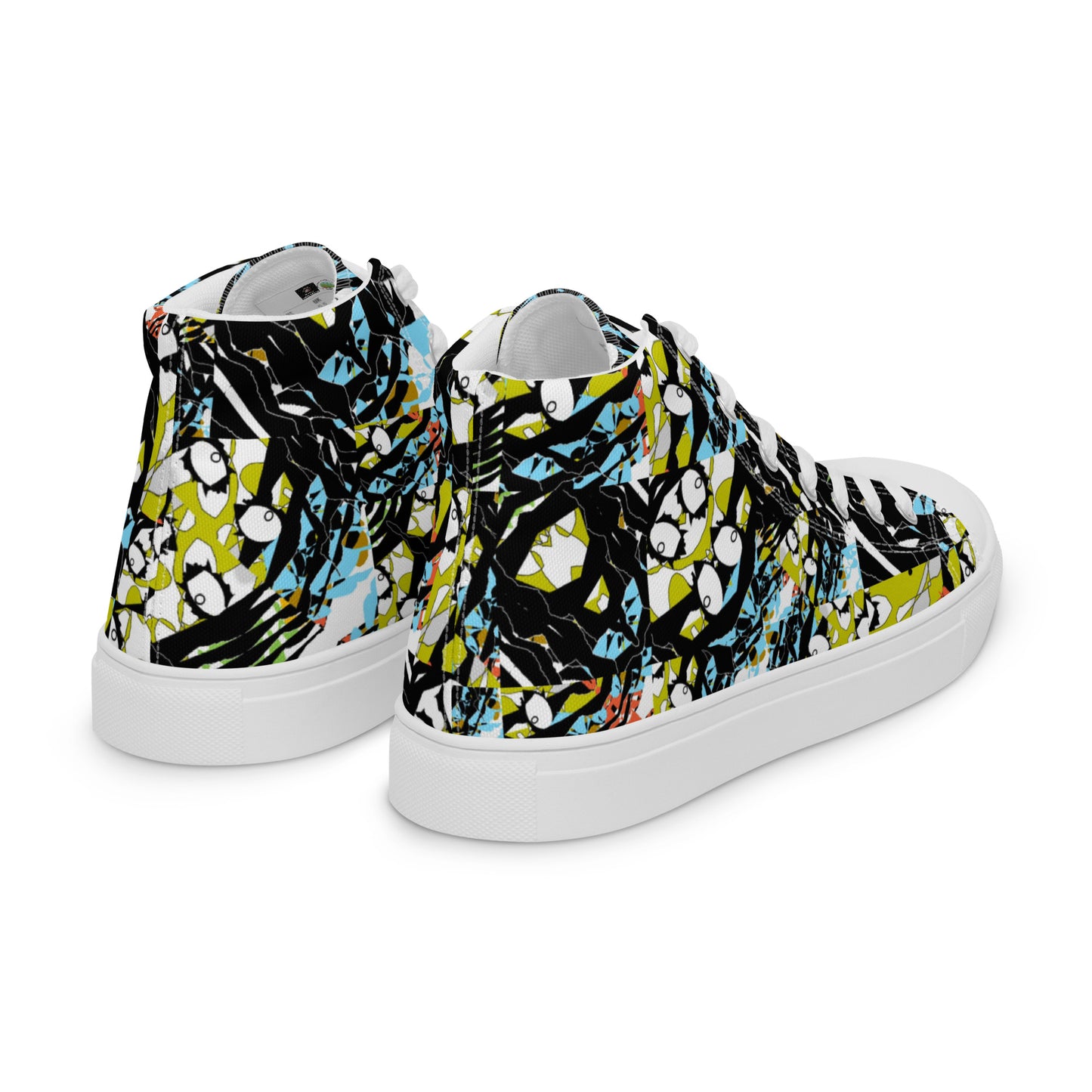 Women’s high top canvas shoes