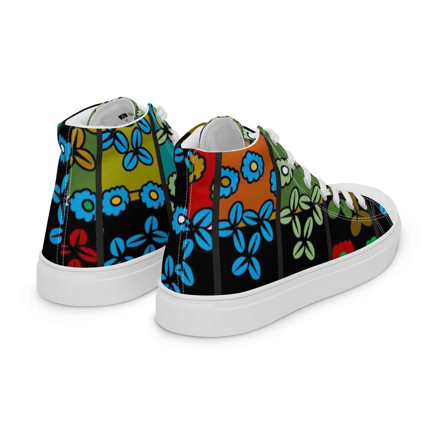 Women’s high top canvas shoes