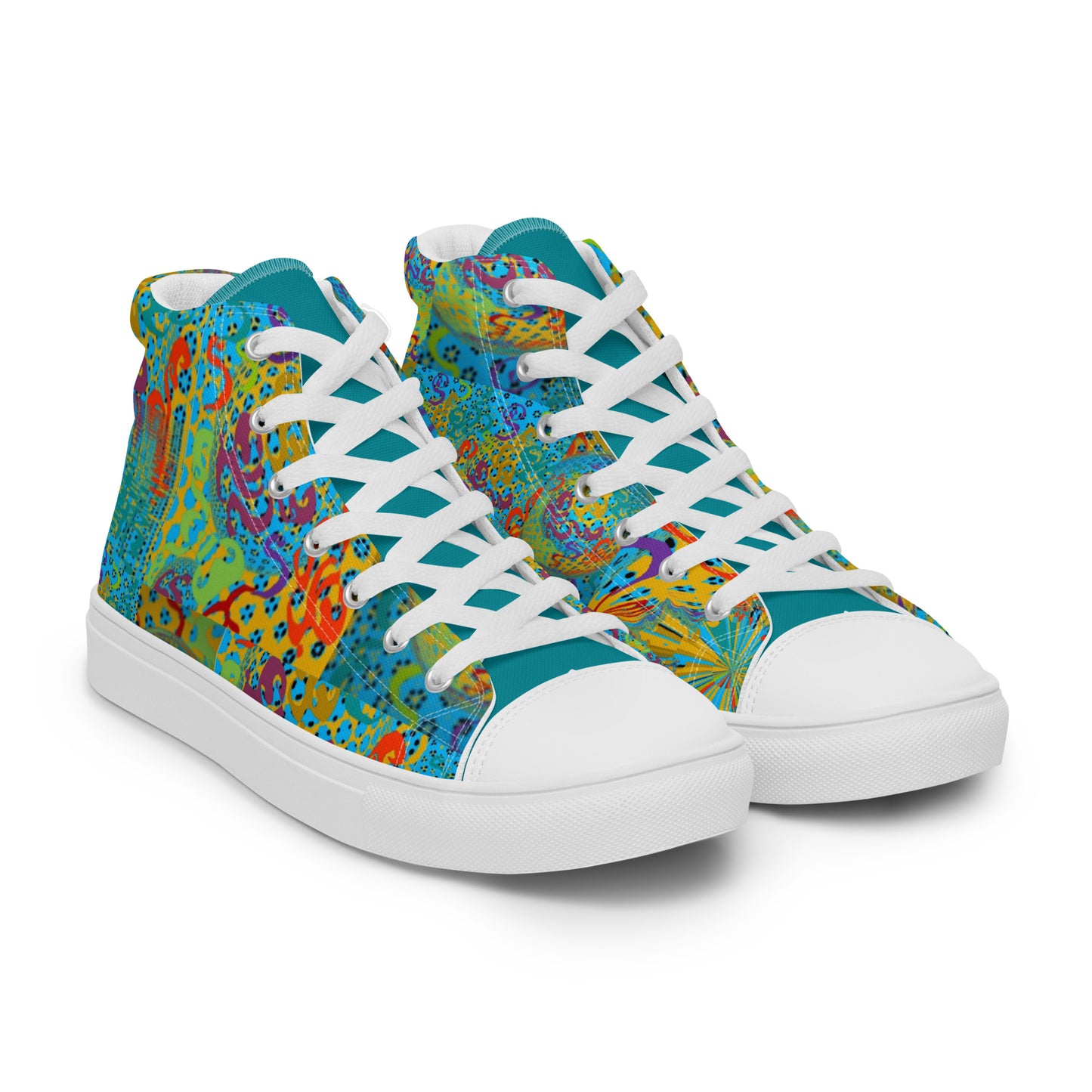 Women’s high top canvas shoes