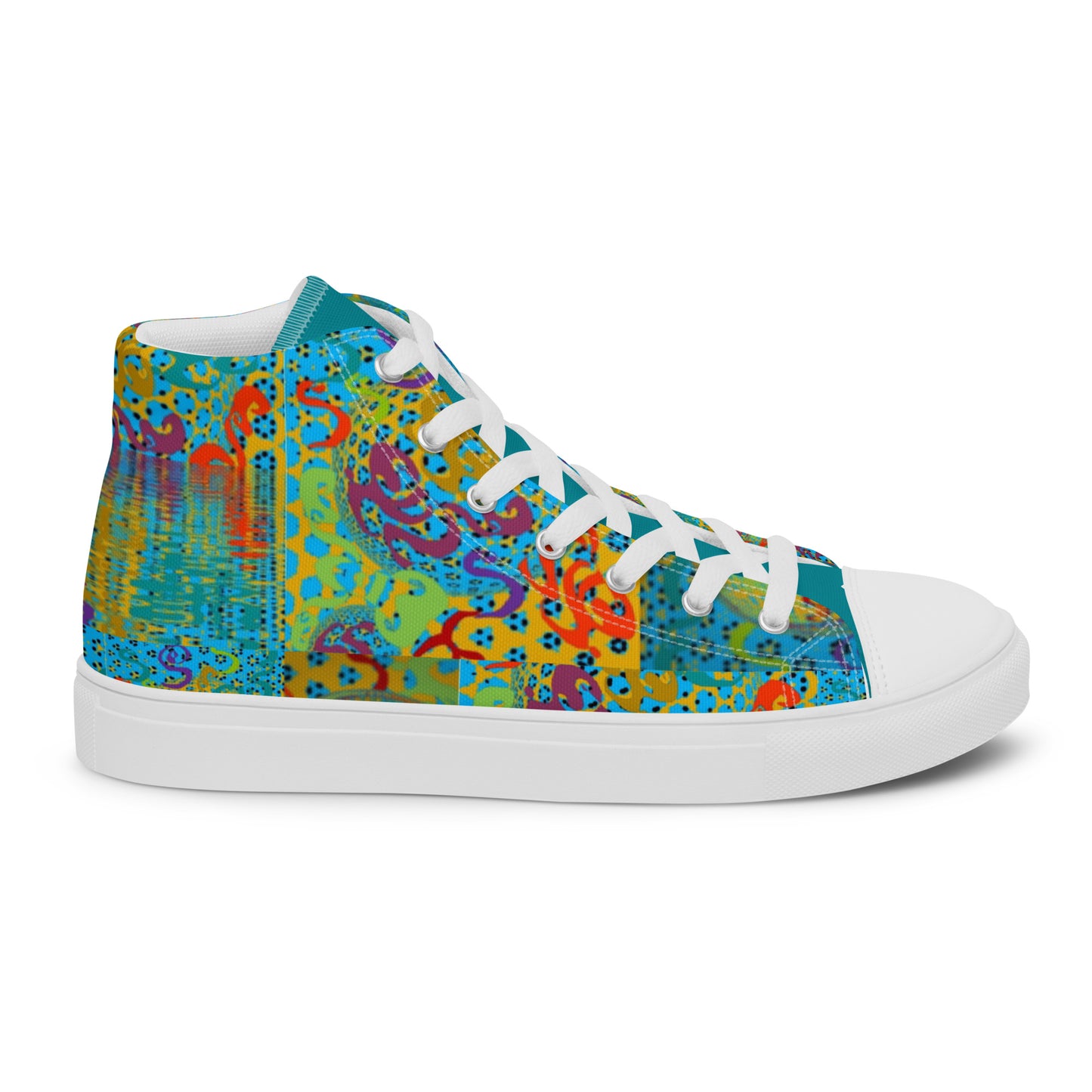 Women’s high top canvas shoes