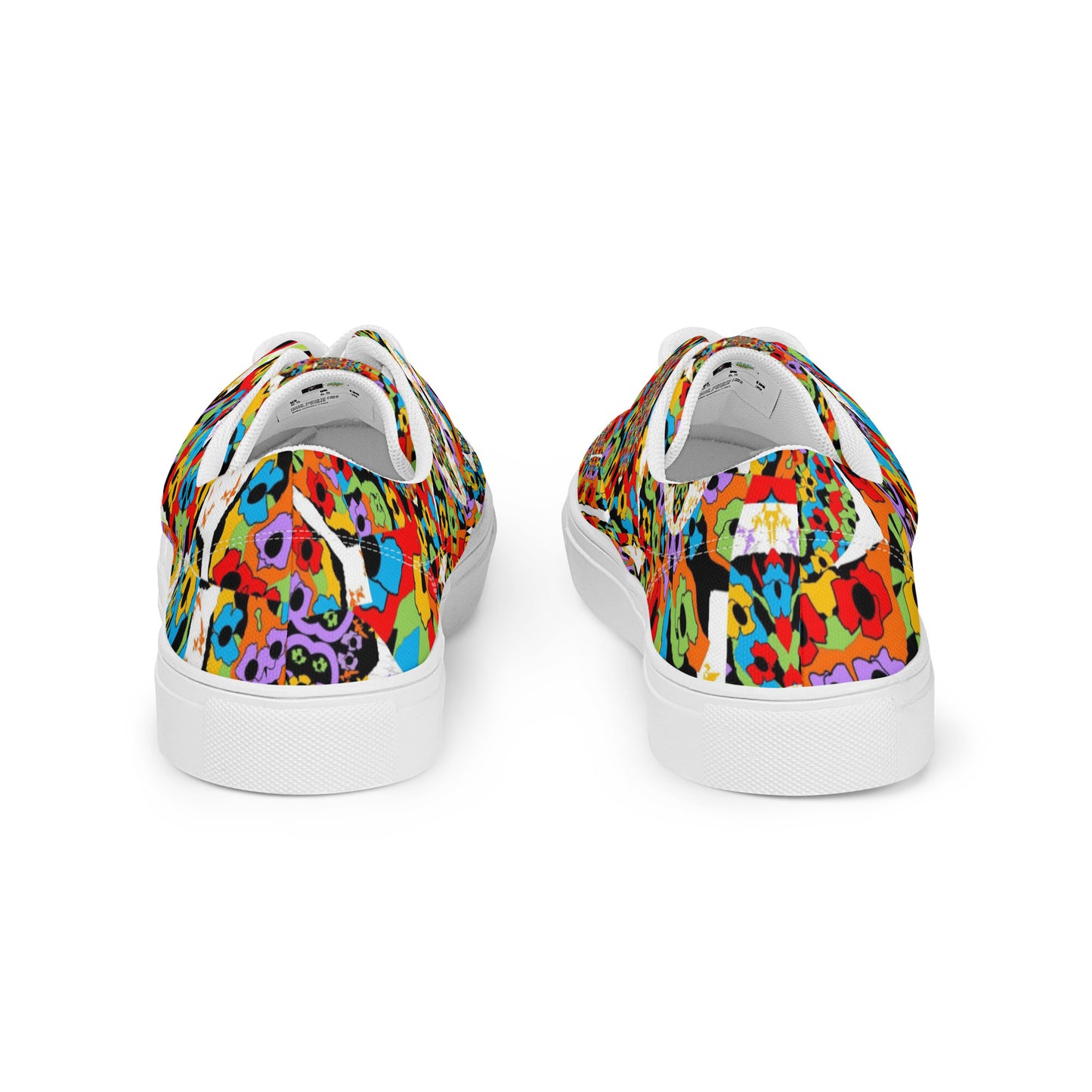 Women’s lace-up canvas shoes