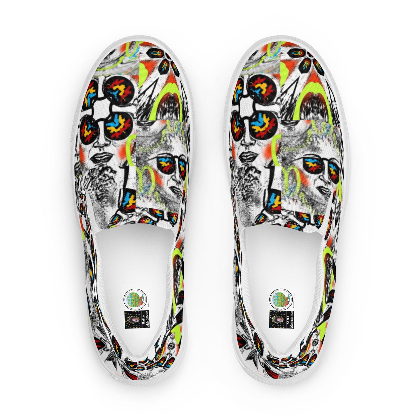 Women’s slip-on canvas shoes