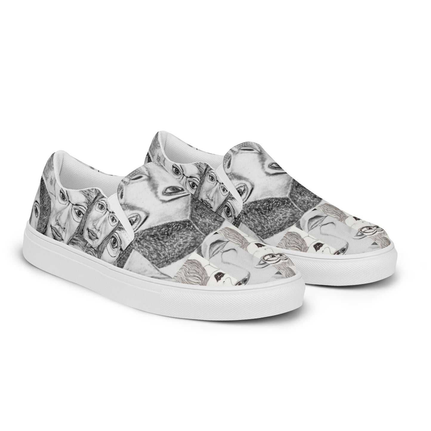 Women’s slip-on canvas shoes